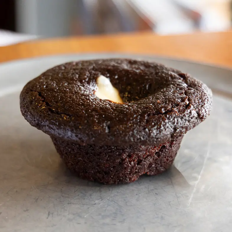 The black bottom is a staple dessert from our scratch-made menu