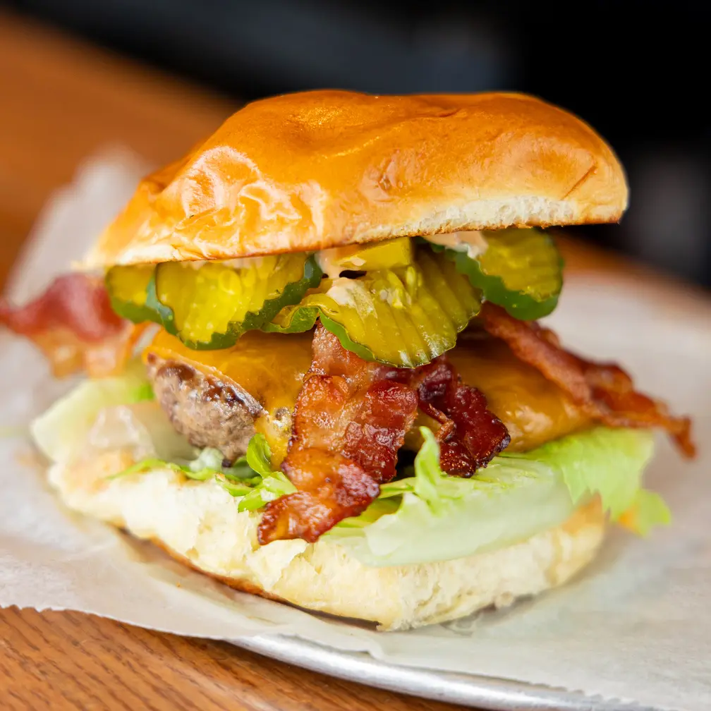 Our Kitchen Burger is most popular item on our scratch-made menu. Pair with the best fries in Annapolis!